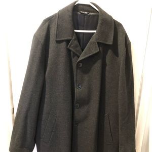 Men’s Italian wool dress coat